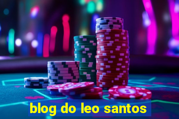 blog do leo santos